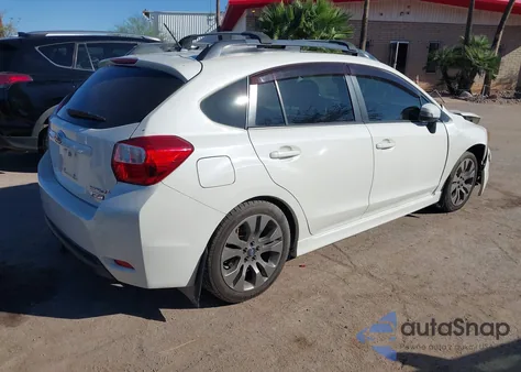 2015 Subaru Impreza 2.0I Sport Premium из США, поврежденный, VIN JF1GPAT62F8327967